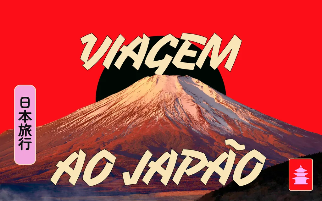 Slide de apresentação: uma viagem pro Japão
